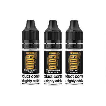 Britannia Gold - 10ml E-Liquids (40VG/60PG) 0mg