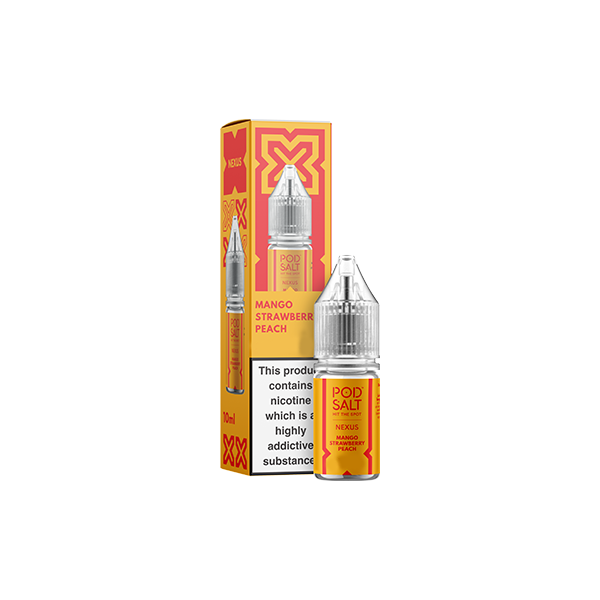 Pod Salt - Nexus 10ml Nic Salt (50VG/50PG) 10mg