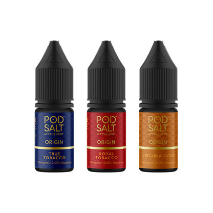 Pod Salt - Origins 10ml Nic Salt (50VG/50PG) 20mg