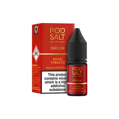 Pod Salt - Origins 10ml Nic Salt (50VG/50PG) 11mg