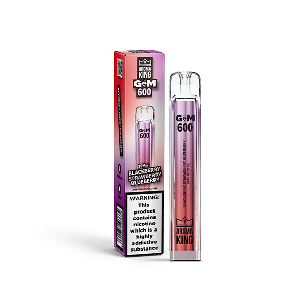 Aroma King - GEM 600 Disposable Vape Device 600 Puffs 20mg