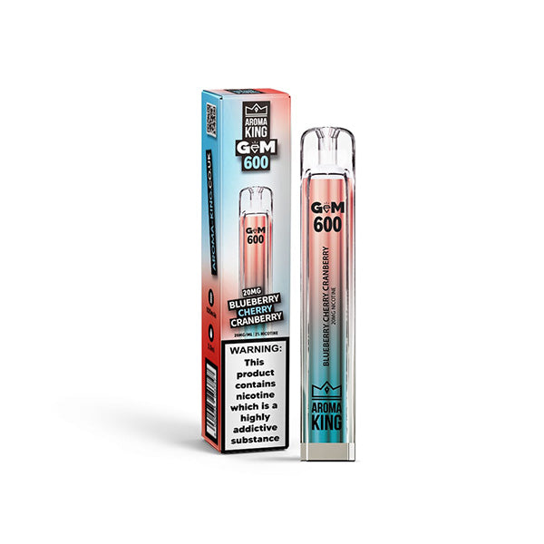 Aroma King - GEM 600 Disposable Vape Device 600 Puffs 20mg