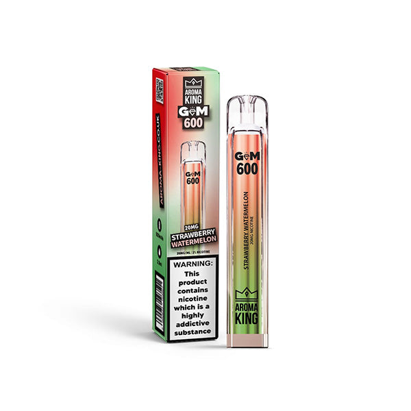 Aroma King - GEM 600 Disposable Vape Device 600 Puffs 20mg