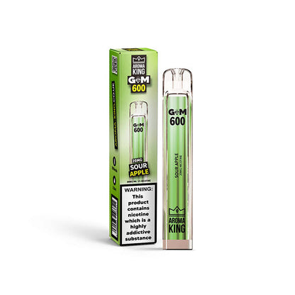 Aroma King - GEM 600 Disposable Vape Device 600 Puffs 0mg