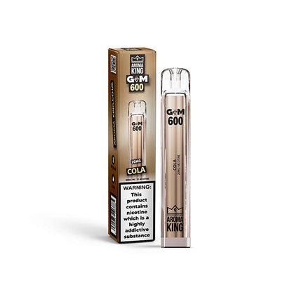 Aroma King - GEM 600 Disposable Vape Device 600 Puffs 0mg