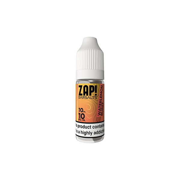 ZAP! - Bar Salts Nic Salt 10ml (50VG/50PG) 10mg