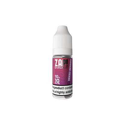 ZAP! - Bar Salts Nic Salt 10ml (50VG/50PG) 10mg