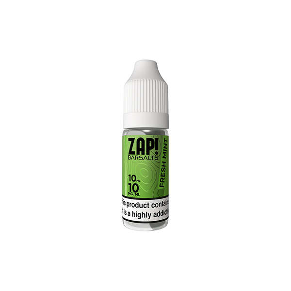 ZAP! - Bar Salts Nic Salt 10ml (50VG/50PG) 10mg