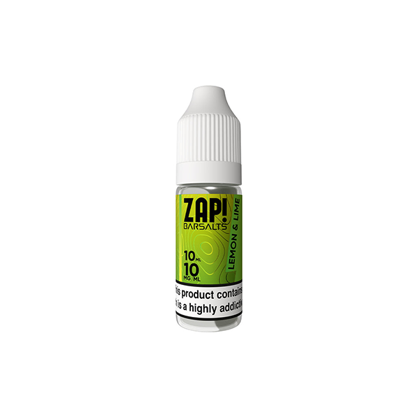 ZAP! - Bar Salts Nic Salt 10ml (50VG/50PG) 10mg