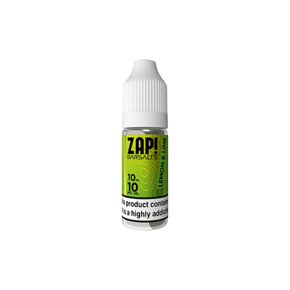 ZAP! - Bar Salts Nic Salt 10ml (50VG/50PG) 10mg