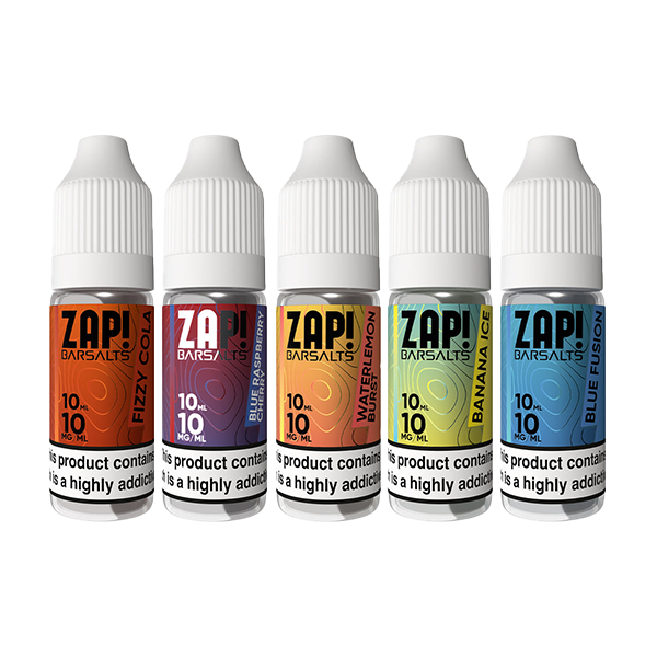 ZAP! - Bar Salts Nic Salt 10ml (50VG/50PG) 10mg