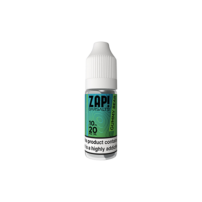 ZAP! - Bar Salts Nic Salt 10ml (50VG/50PG) 20mg