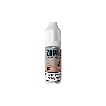 ZAP! - Bar Salts Nic Salt 10ml (50VG/50PG) 10mg