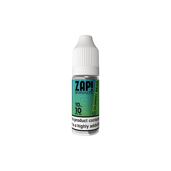 ZAP! - Bar Salts Nic Salt 10ml (50VG/50PG) 10mg