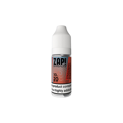 ZAP! - Bar Salts Nic Salt 10ml (50VG/50PG) 20mg