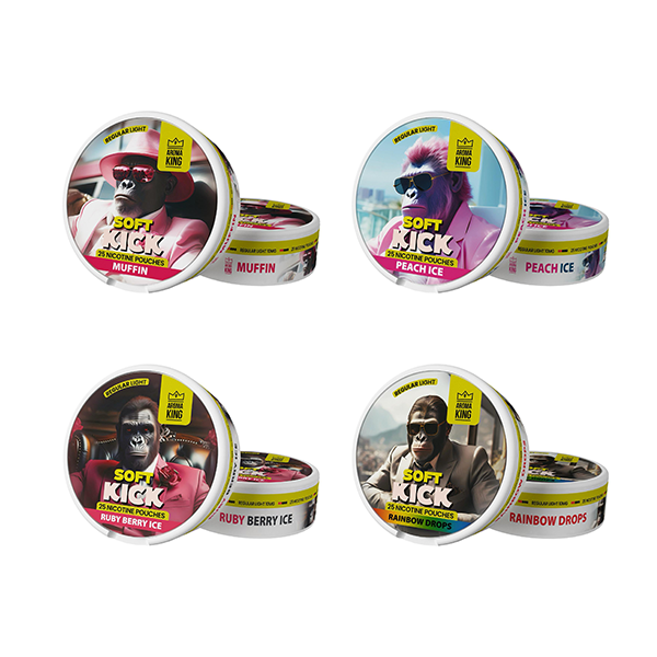 Aroma King - Soft Kick Nicotine Pouches 10mg  - 25 Pouches