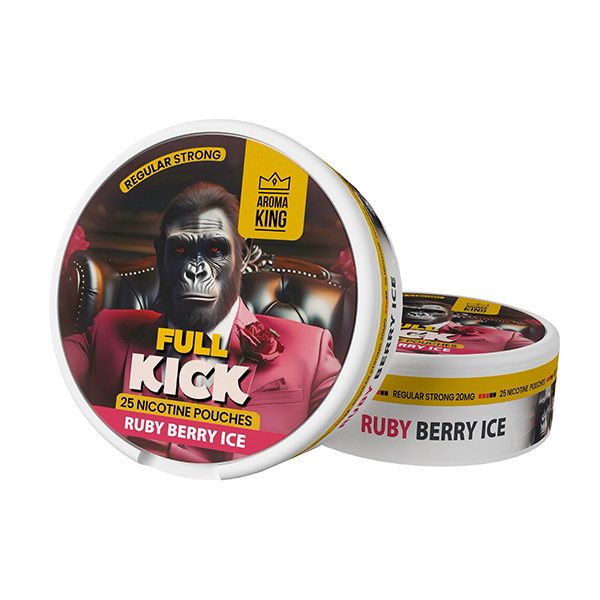 Aroma King - Full Kick Nicotine Pouches 20mg - 25 Pouches