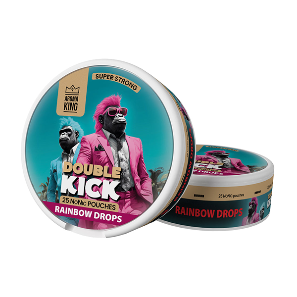 Aroma King - Super Kick NoNic Pouches 25mg - 25 Pouches