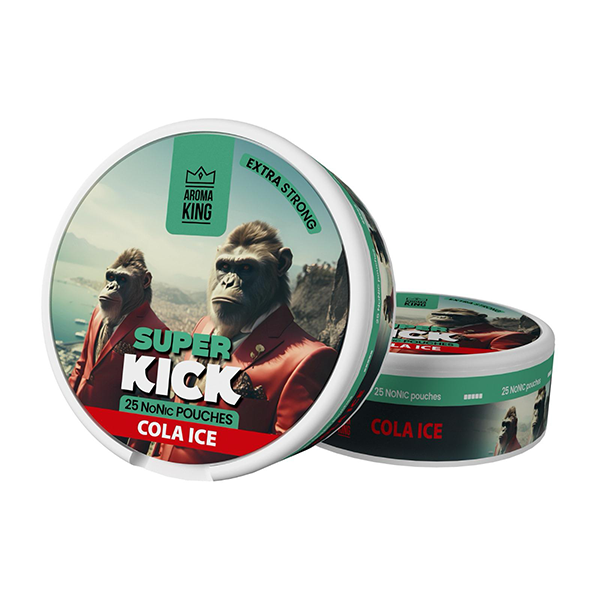 Aroma King - Super Kick NoNic Pouches 25mg - 25 Pouches