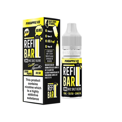 Refill - Bar Salts 10ml Nic Salts (50VG/50PG) 10mg