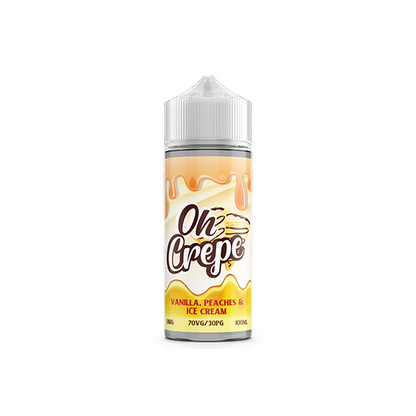 Oh Crepe - 100ml Shortfill (70VG/30PG) 0mg