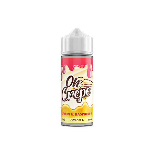 Oh Crepe - 100ml Shortfill (70VG/30PG) 0mg