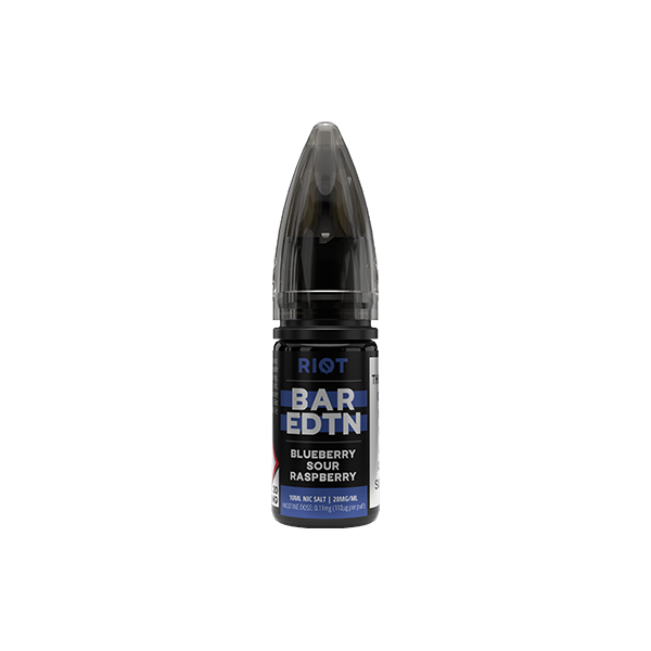 Riot Squad - BAR EDTN 10ml Nic Salts (50VG/50PG) 5mg