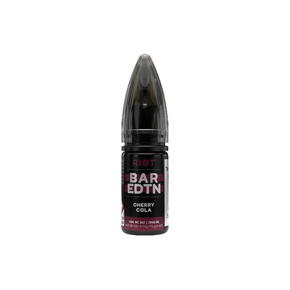 Riot Squad - BAR EDTN 10ml Nic Salts (50VG/50PG) 5mg