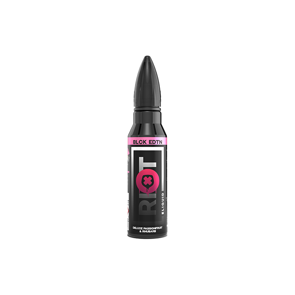 Riot Squad - Black Edition V2 2x 50ml Shortfill (70VG/30PG) 0mg