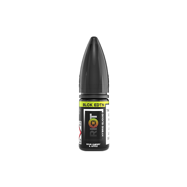 Riot Squad - Black Edition V2 Nic Salts 10ml (50VG/50PG) 20mg