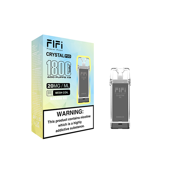 FLFI - Crystal Replacement Pods 1800 Puffs 2ml