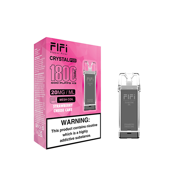 FLFI - Crystal Replacement Pods 1800 Puffs 2ml