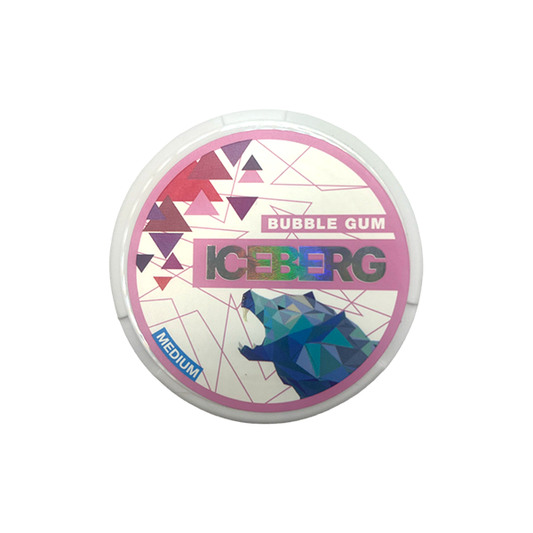 Iceberg - Bubblegum Nicotine Pouches 20mg - 20 Pouches