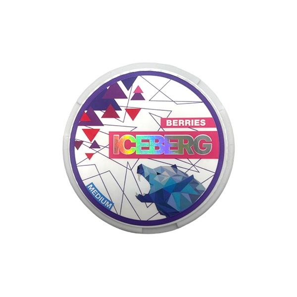 Iceberg - Berries Nicotine Pouches 20mg - 20 Pouches