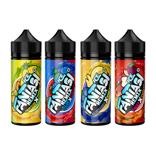 Fantasi - Ice Remix 100ml Shortfill E-Liquid (70VG/30PG) 0mg