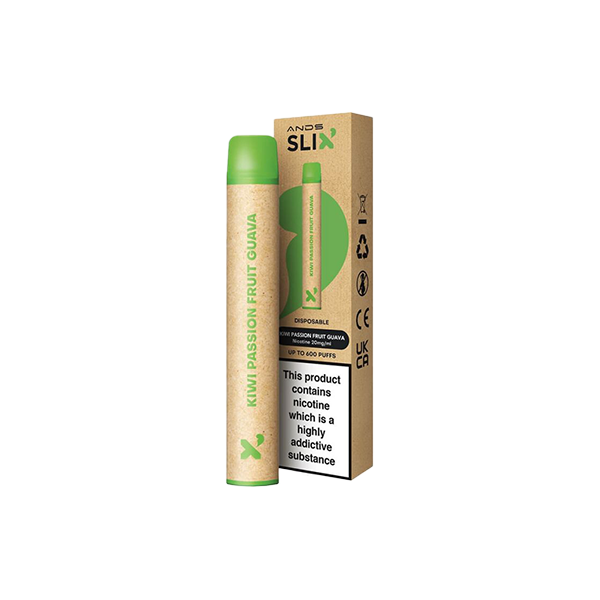 ANDS - Slix Recyclable Disposable Vape Device 600 Puffs 20mg