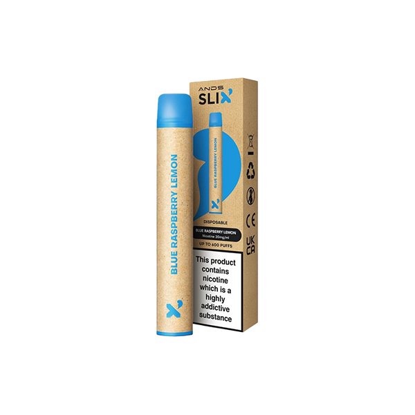 ANDS - Slix Recyclable Disposable Vape Device 600 Puffs 20mg