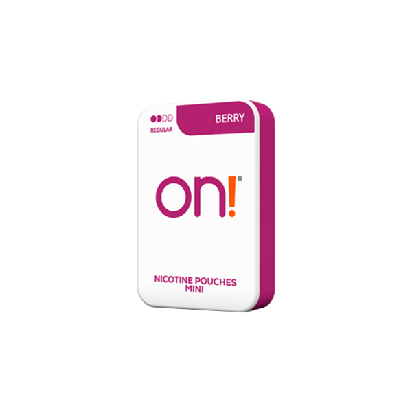 On! - Mini Regular Berry Nicotine Pouches 3mg - 20 Pouches