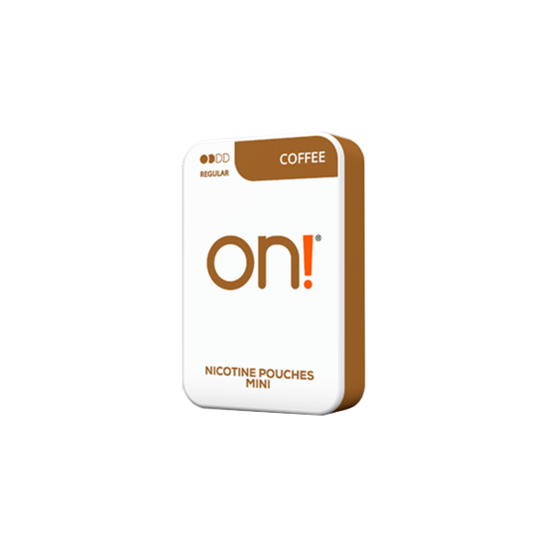 On! - Mini Regular Coffee Nicotine Pouches 3mg - 20 Pouches