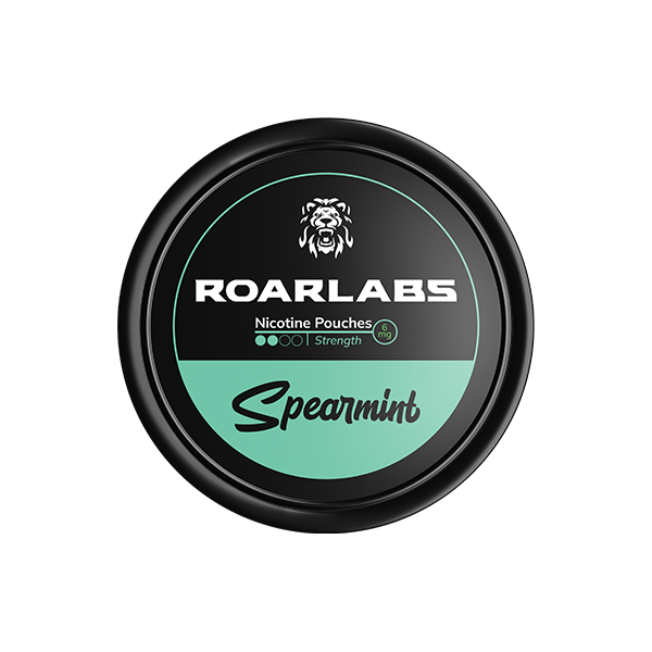 Roar Labs - Spearmint Nicotine Pouches 6mg - 20 Pouches