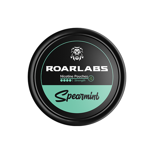 Roar Labs - Spearmint Nicotine Pouch 14mg - 20 Pouches