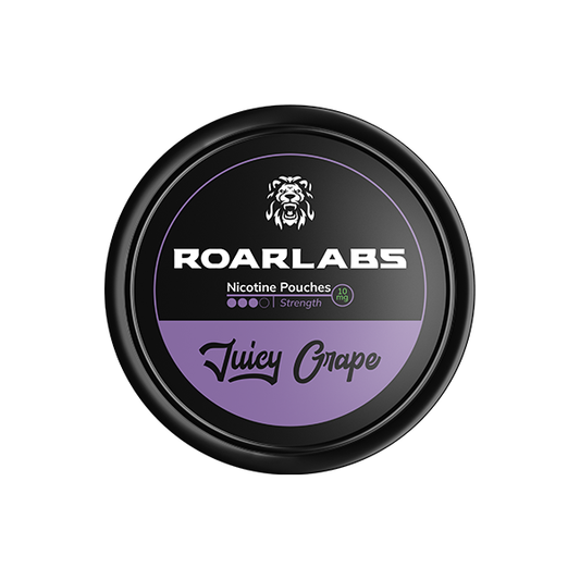 Roar Labs - Juicy Grape Nicotine Pouch 10mg - 20 Pouches