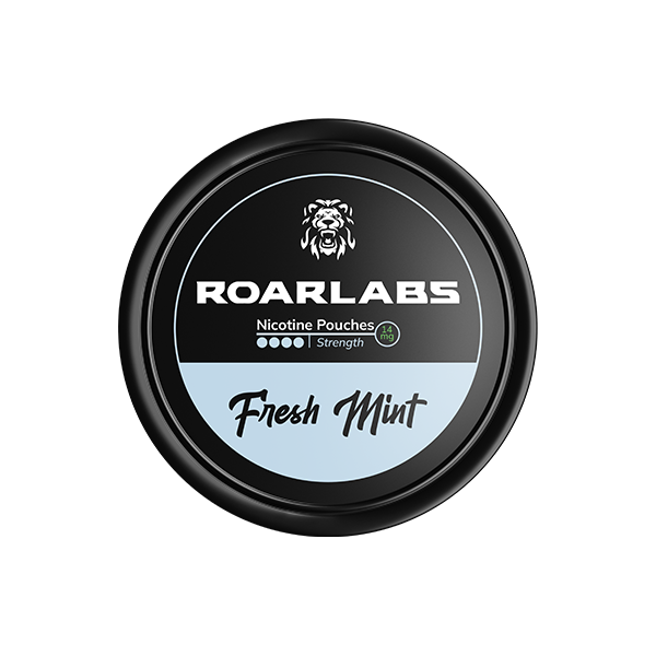 Roar Labs - Fresh Mint Nicotine Pouch 14mg - 20 Pouches