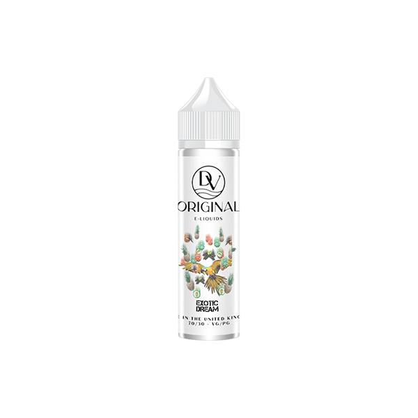 DV Originals - 120ml Longfill (70VG/30PG) 0mg