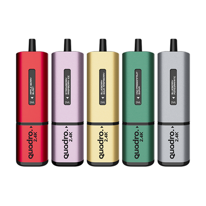 Quadro - 2.4K Pod Vape Kit 2400 Puffs 20mg