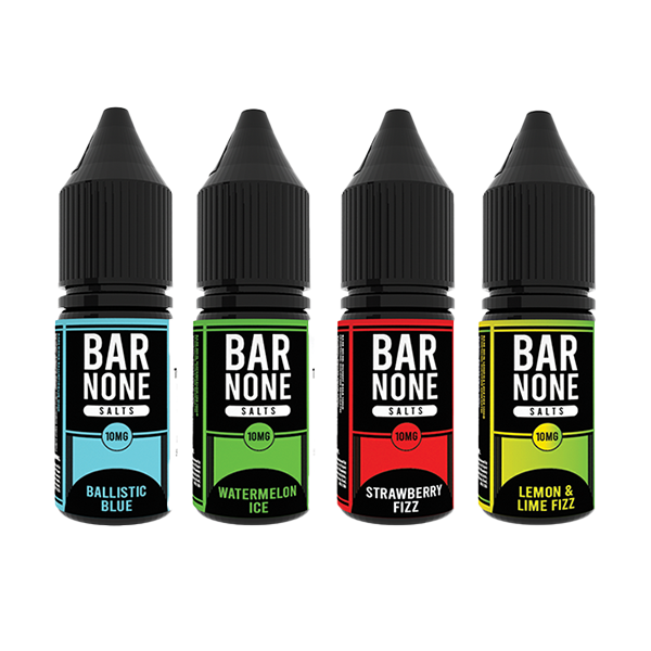 BAR NONE - Nic Salts 2x10ml (50VG/50PG) 10mg