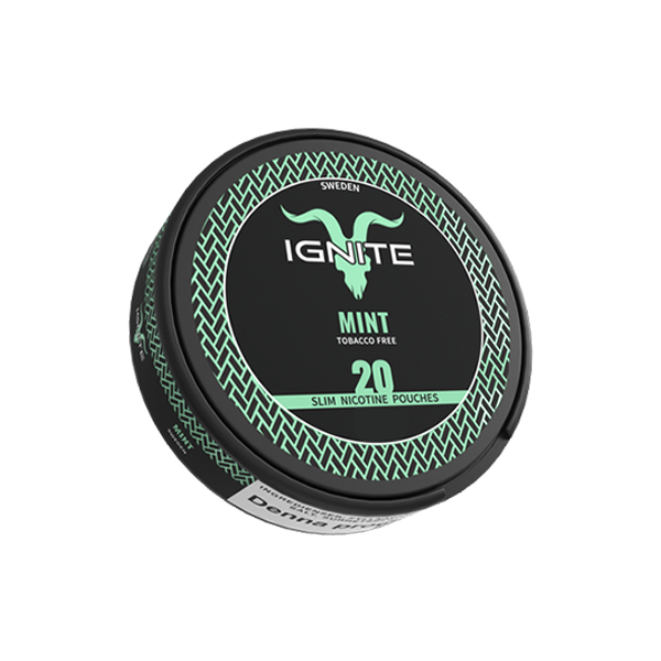 Ignite - Mint Slim Nicotine Pouches 20mg - 20 Pouches