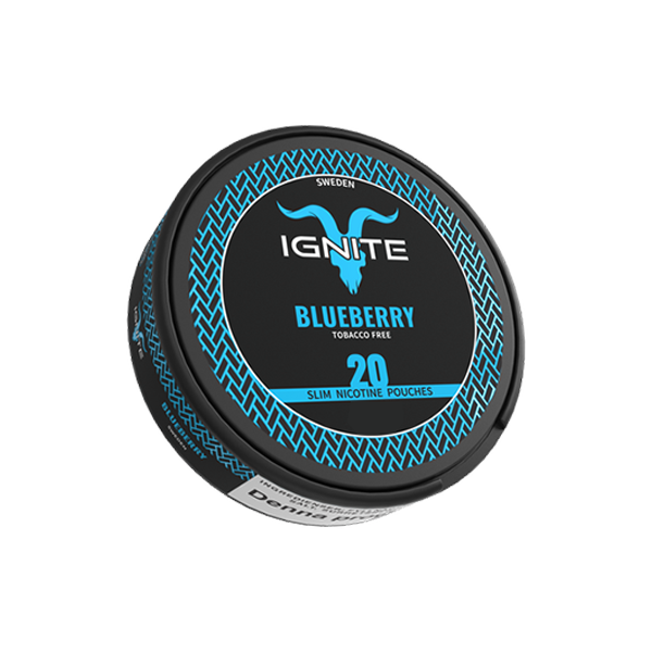 Ignite - Blueberry Slim Nicotine Pouches 20mg - 20 Pouches