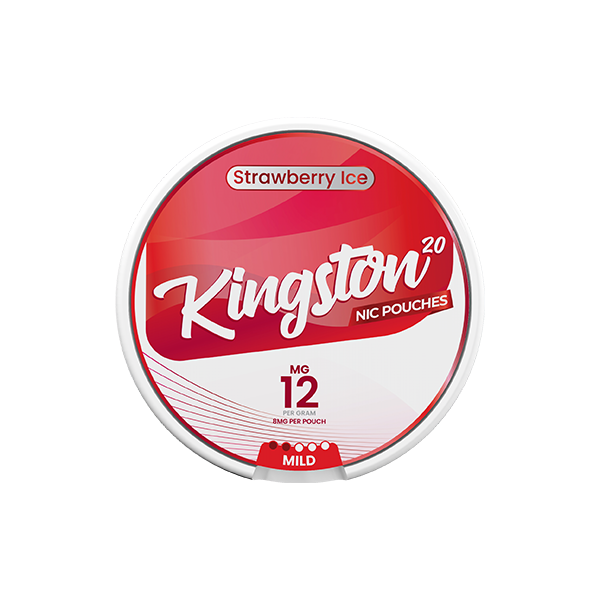 Kingston - Nicotine Pouches 12mg - 20 Pouches