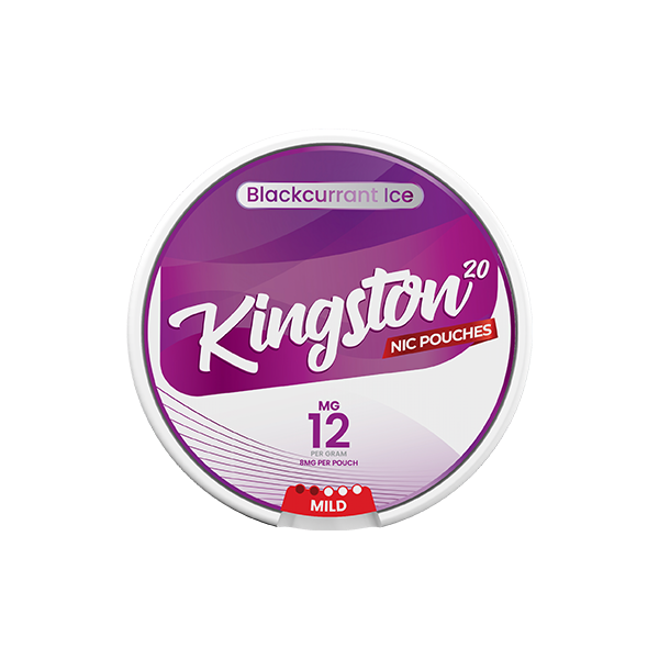 Kingston - Nicotine Pouches 12mg - 20 Pouches